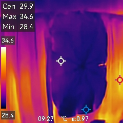 サンシェード設置直後