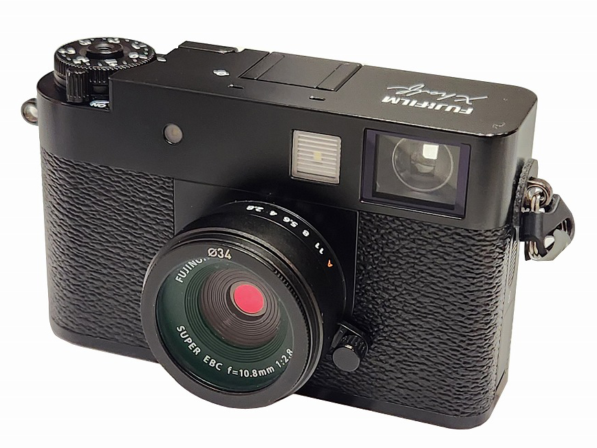 FUJIFILM X half用フィルターリングの装着例