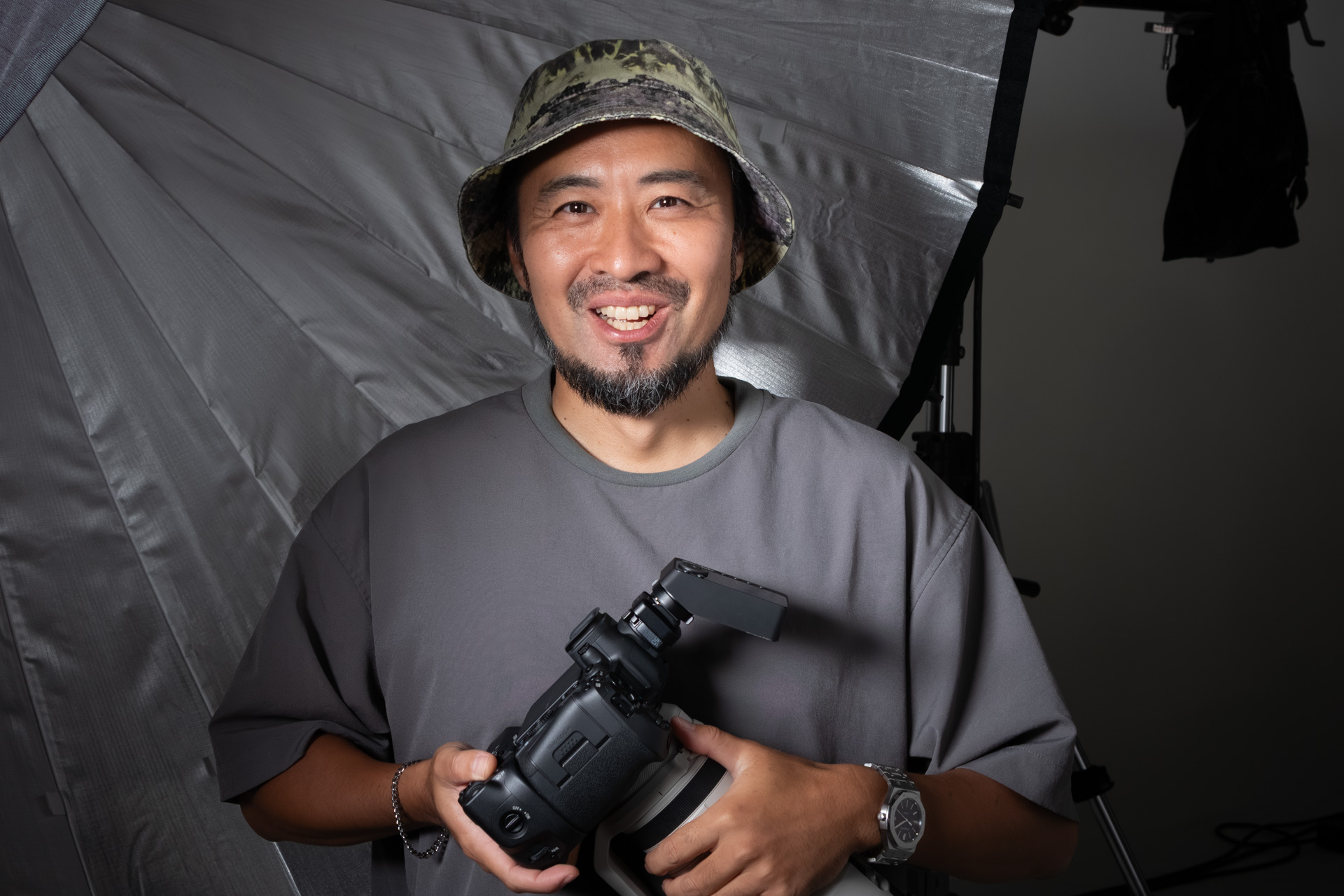 講師を務めたフォトグラファーの五十嵐隆裕氏