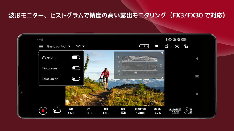 Monitor & Control（画面例）