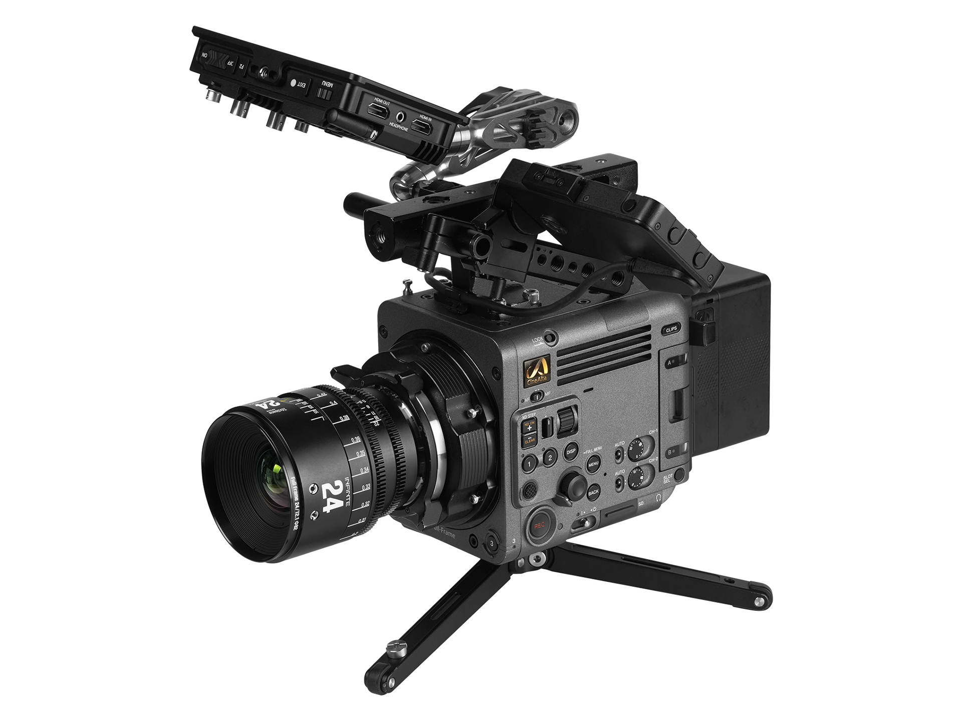 7Artisans INFINITE 24mm T2.1の装着例