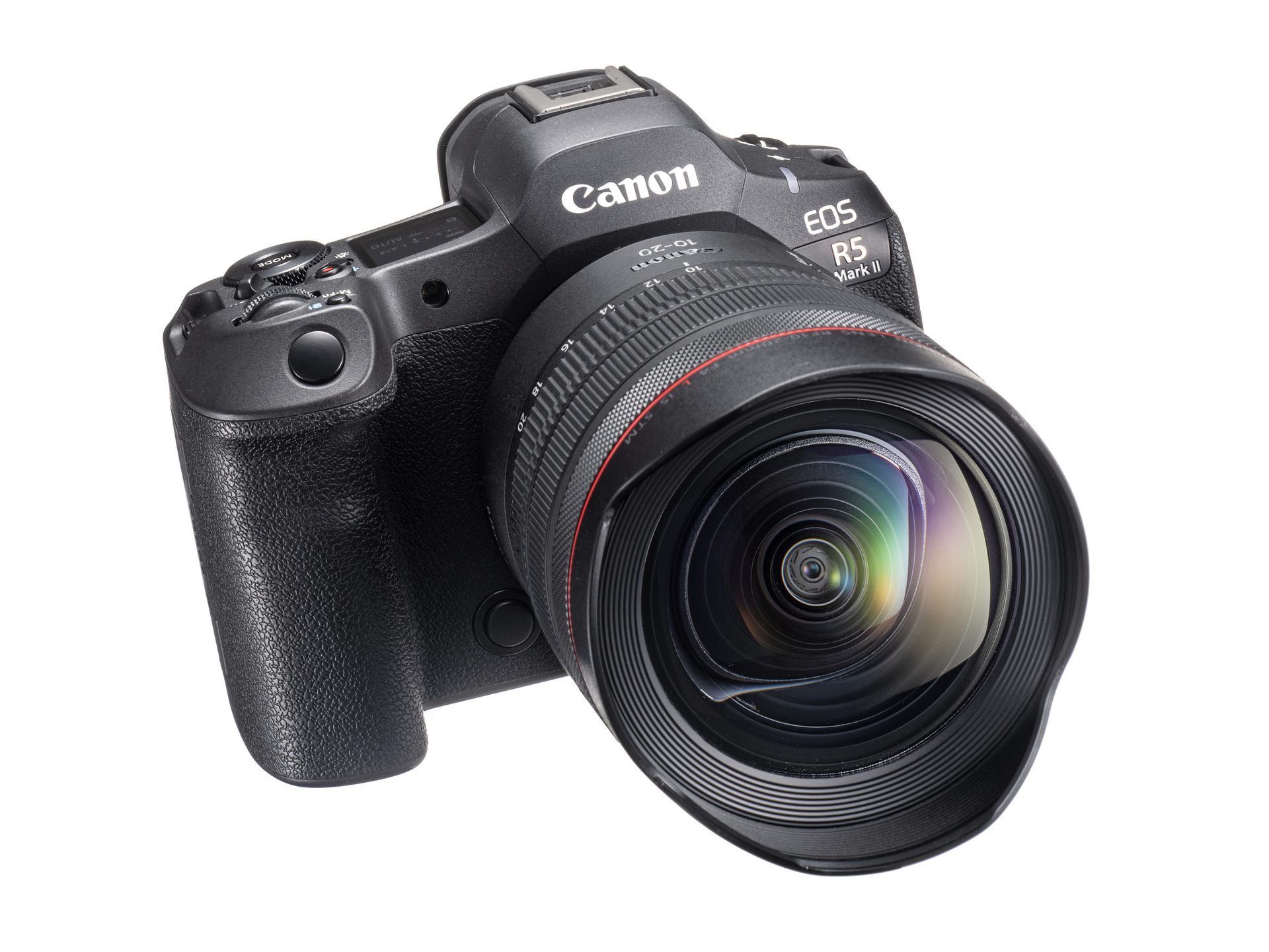 発売日:2024年8月30日<br>キヤノンオンラインショップ参考価格(税込):65万4,500円(ボディー)、80万8,500円(RF24-105L IS USM レンズキット)<br> <br><b>●SPECIFICATION</b><br>映像エンジン:DIGIC X & DIGIC Accelerator<br>有効画素数:約4,500万画素<br>常用感度:ISO 100~51200<br>最高連写速度:約30コマ/秒(電子)、約12コマ/秒(メカ)<br>最高シャッター速度:1/32,000秒(電子)、1/8,000秒(メカ)<br>手ブレ補正:周辺協調制御&5軸対応、中央8.5段、周辺7.5段<br>動画記録:8K/60p ほか<br>ファインダー:0.5型約576万ドット約0.76倍<br>外形寸法(W×H×D):約138.5×101.2×93.5mm<br>質量:約746g(バッテリー・カード含む)