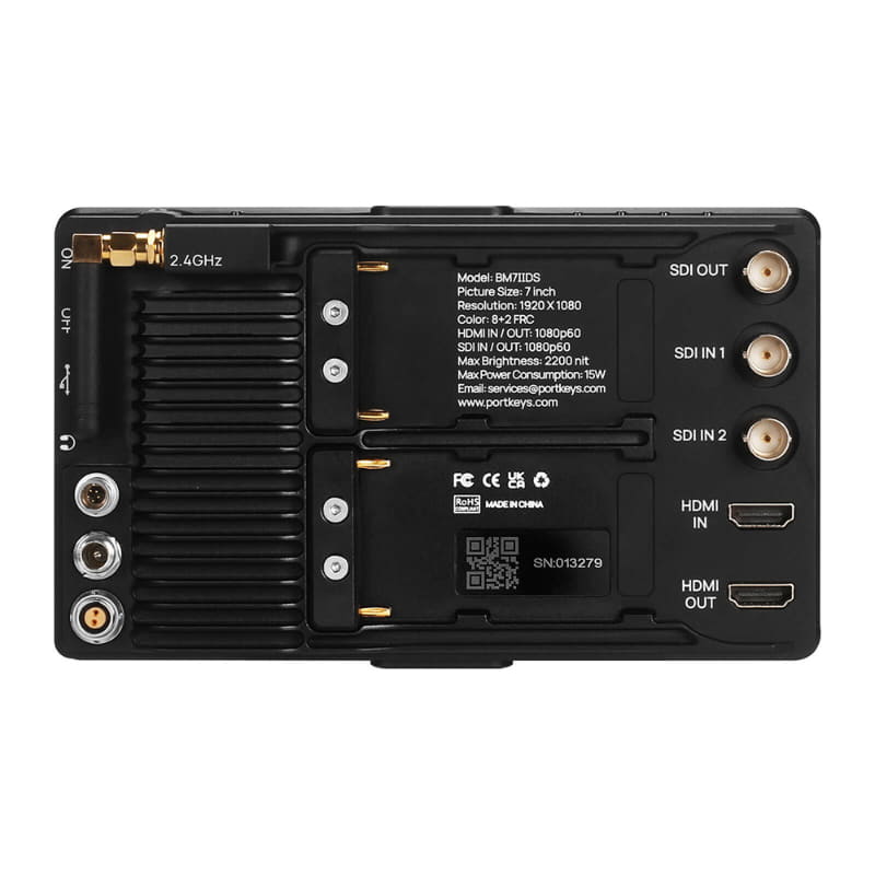 【SS】Portkeys BM5 iii SDI外部モニター ミラーレス PortkeysがBM5 III WRモニターを発表 | CineD