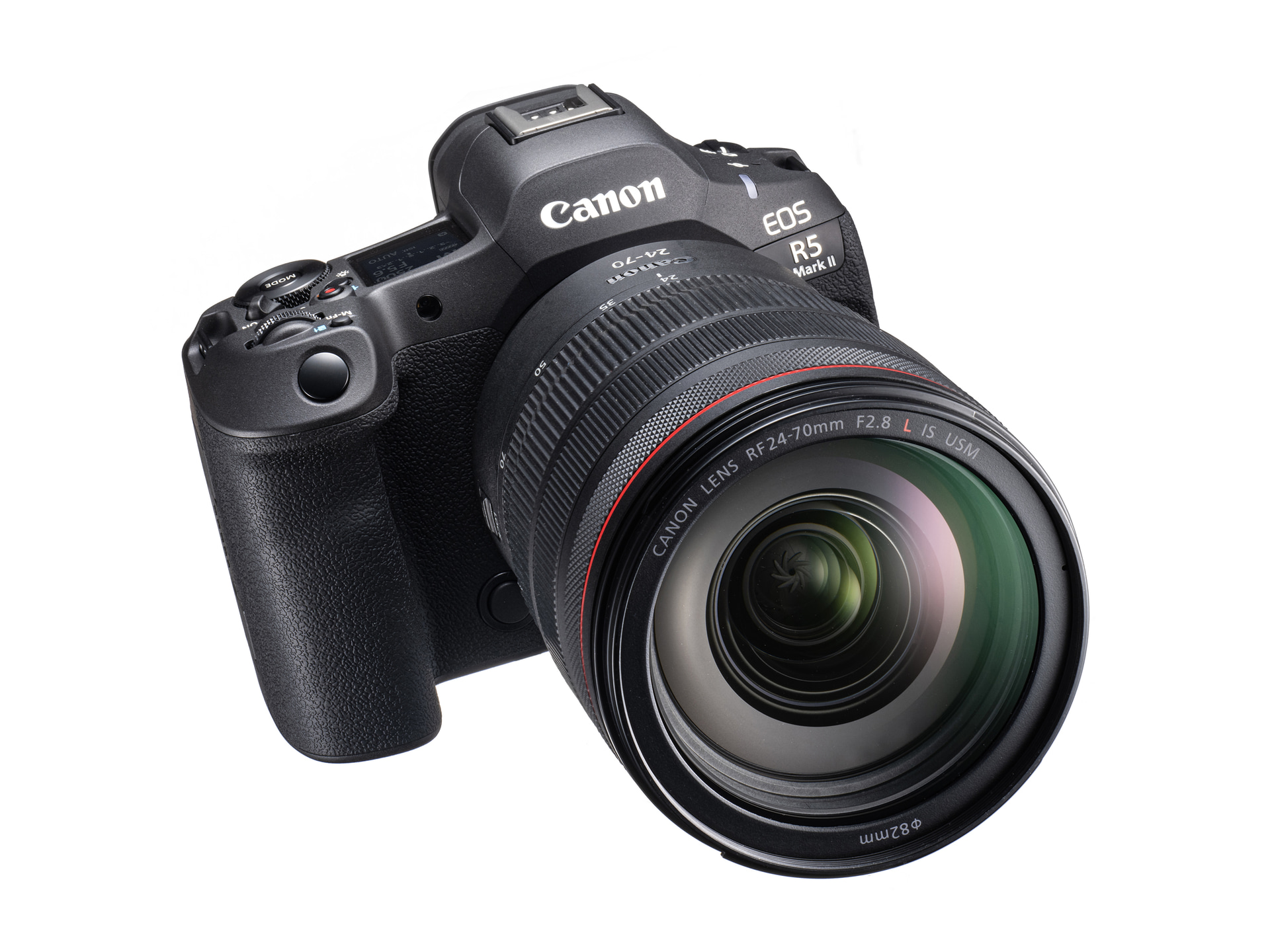 発売日：2024年8月30日<br>キヤノンオンラインショップ参考価格（税込）：65万4,500円（ボディー）<br>　<br><b>●SPECIFICATION</b><br>イメージセンサー：約4,500万画素（裏面照射積層型）<br>映像エンジン：DIGIC X & DIGIC Accelerator<br>常用ISO感度：ISO 100～51200<br>最高シャッター速度：1/32,000秒（電子）、1/8,000秒（メカ、電子先幕）<br>最高連写速度：約30コマ/秒（電子）、約12コマ/秒（メカ、電子先幕）<br>手ブレ補正：周辺協調制御＆5軸対応、中央8.5段、周辺7.5段<br>被写体検出：人（瞳、頭部、全身）、動物（犬、猫、鳥、馬）、乗り物（車、バイク、鉄道、飛行機）<br>動画記録：8K/60p ほか<br>ファインダー：0.5型約576万ドット約0.76倍<br>外形寸法（W×H×D）：約138.5×101.2×93.5mm<br>質量：約746g（バッテリー・カード含む）