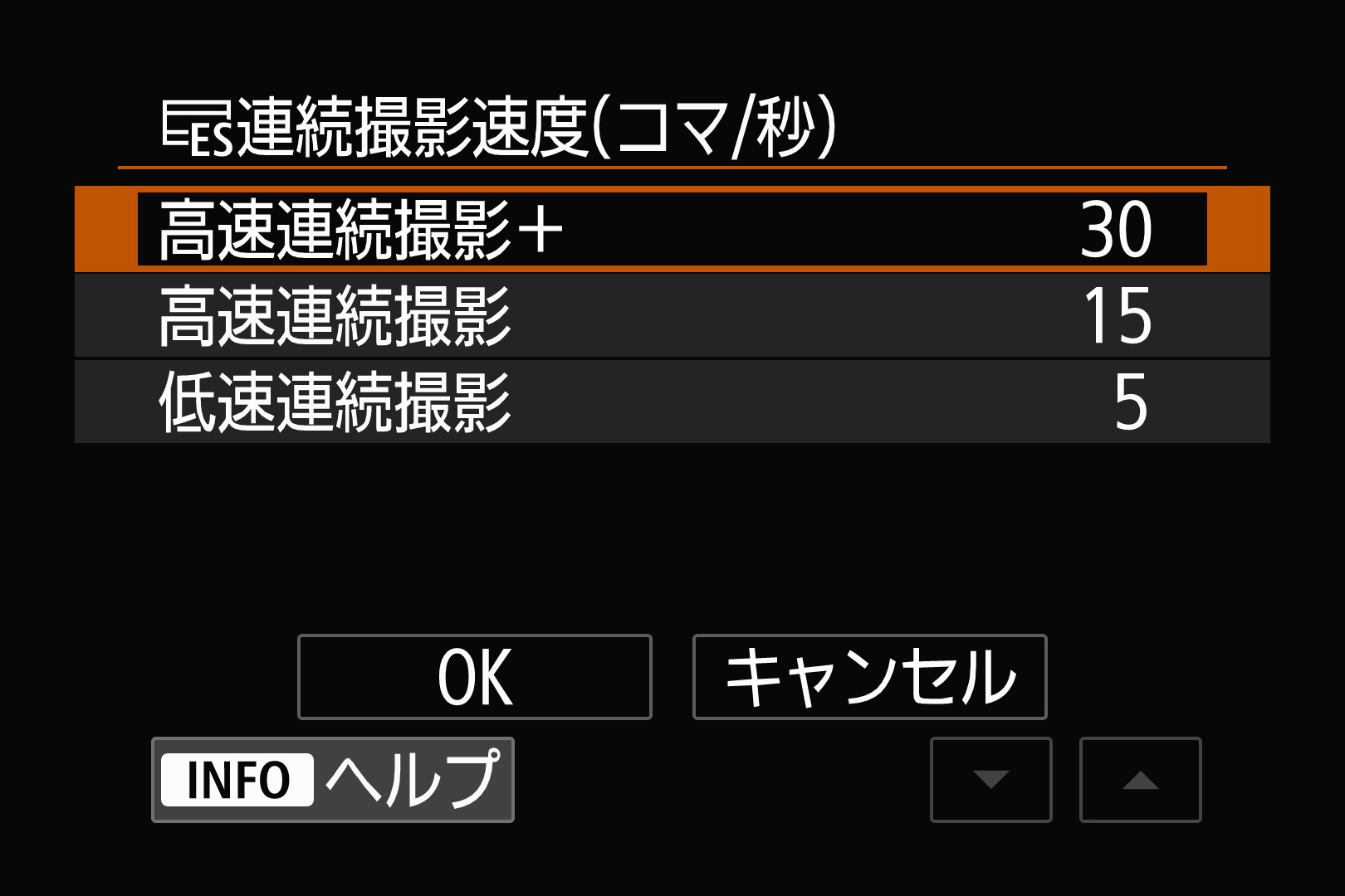 約30コマ/秒の連写性能の魅力は前述の通りだが、連続撮影モードによって最高速度を設定できるのも便利だ。ゆっくり走るローカル列車を撮るときは少し連写速度を抑えるなど、使い分けがしやすい点も鉄道撮影ではありがたい