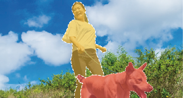 AI オブジェクトマスク