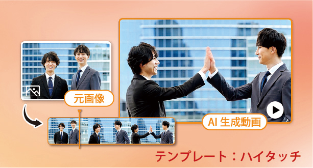 AI 画像から動画生成