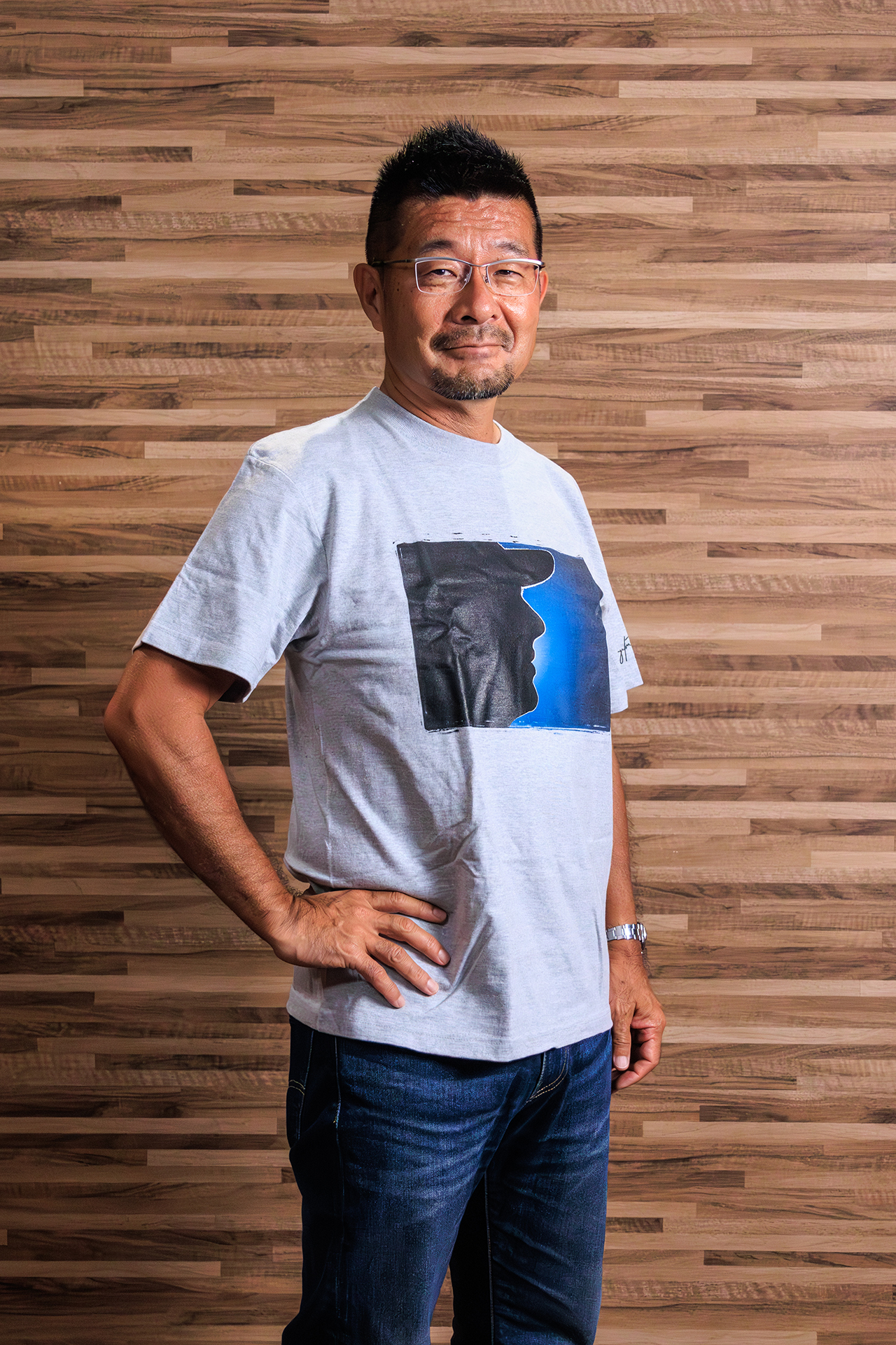 身長173cm（？）着用サイズ：L（モデル：熱田護）