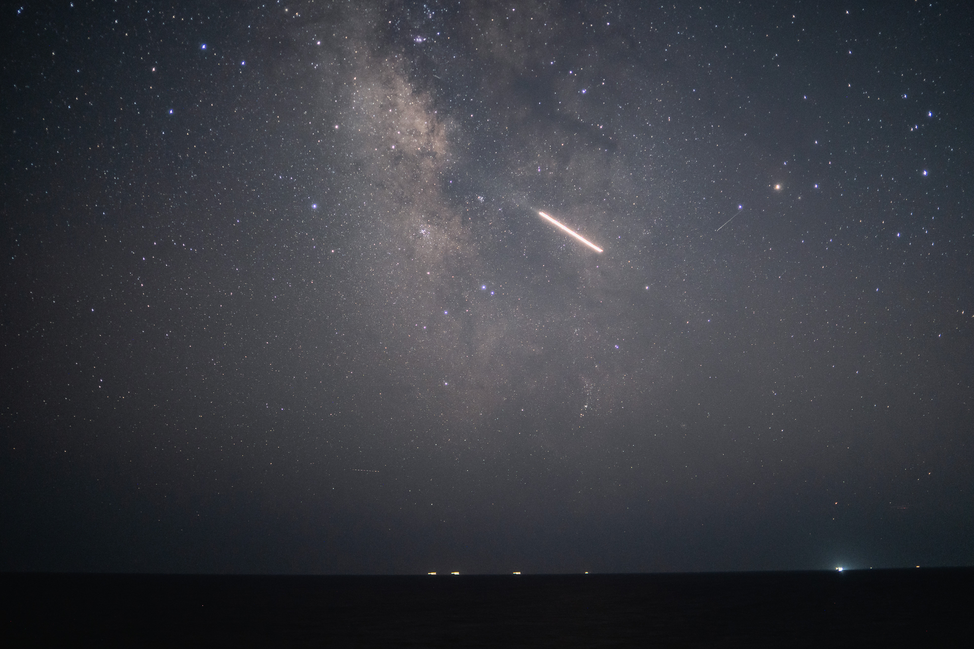 ソニーα7C／SAMYANG VAF 35mm T1.9／35mm／マニュアル（10秒、F1.8）／ISO 2000 ／ケンコー ハーフプロソフトン（フィルター）／赤道儀使用