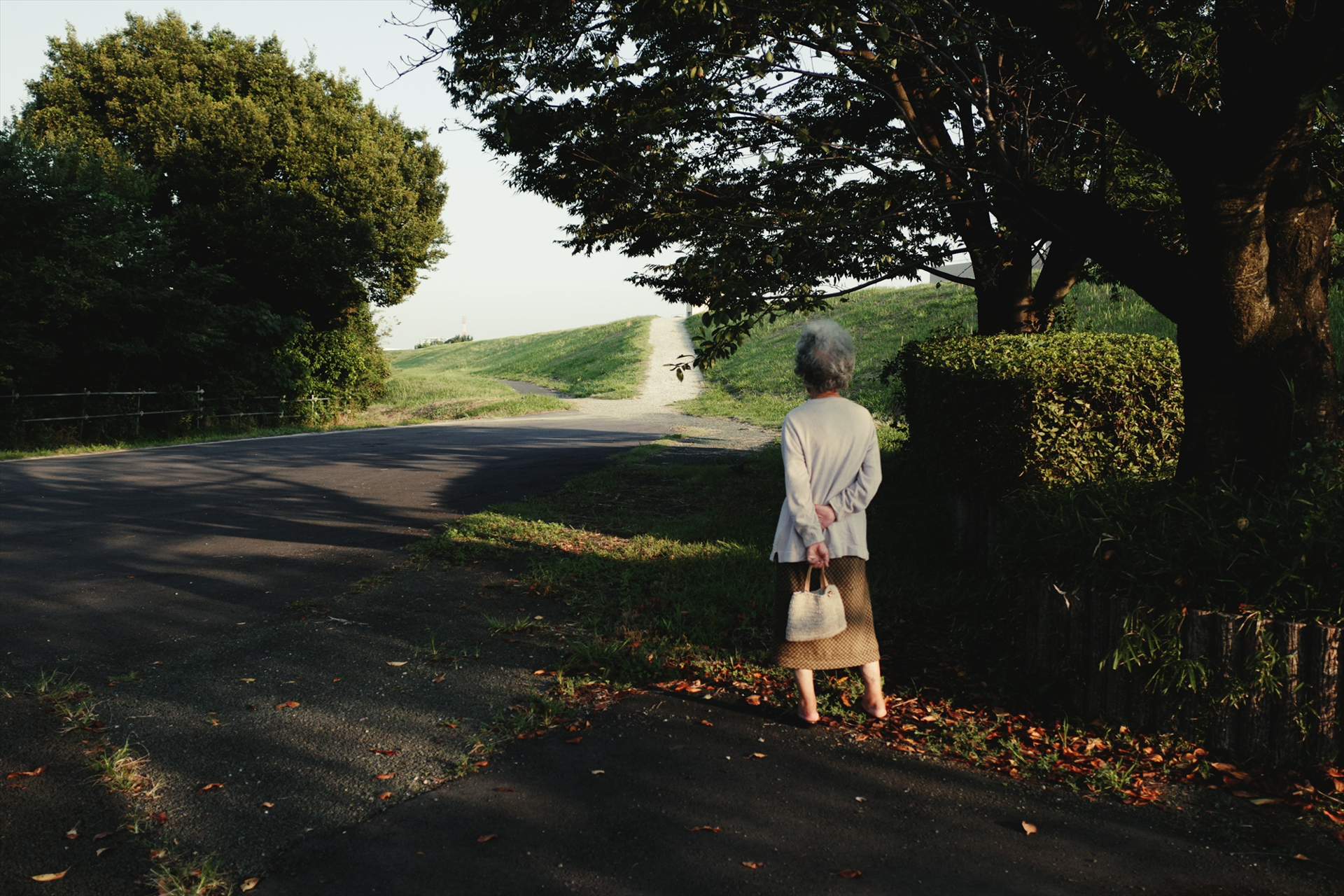 温かみや哀愁の雰囲気が感じられるがコントラストは強めのシネマ調（Y）<br>GR IV／18.3mm（クロップ35㎜）／スナップ撮影距離優先AE・3.5m（F2.8、1/320秒、－0.7EV）／ISO 200／WB：太陽光／イメージコントロール：シネマ調（Y）