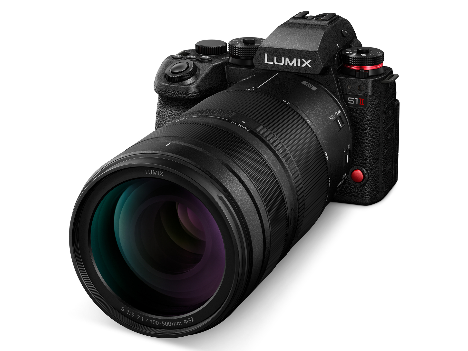 LUMIX S1IIに取り付けたイメージ