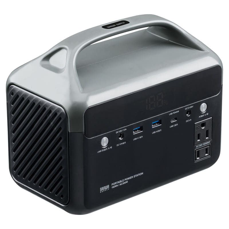 重量2.5kg／片手で持ち運びできる6万mAhのポータブル電源 - デジカメ Watch