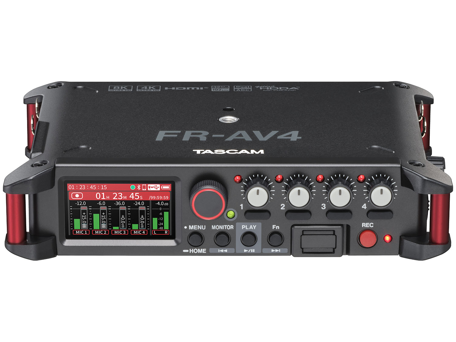 タイムコード同期機能を搭載