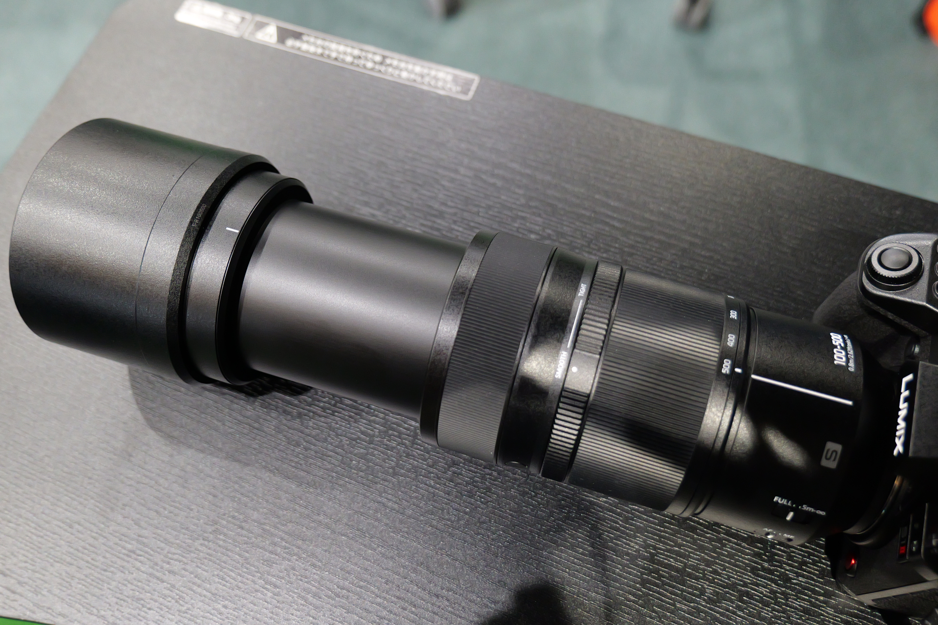 500mmまで伸ばしたイメージ