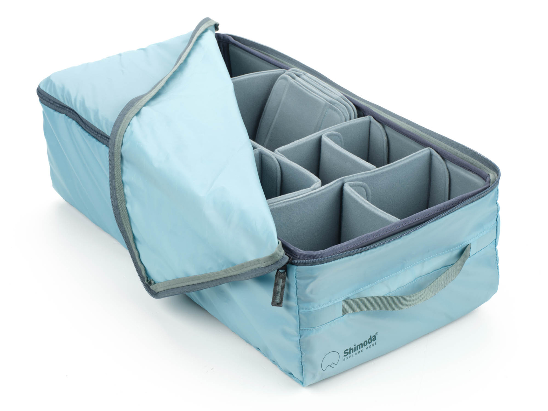 ハンドル付きカバーが付属する