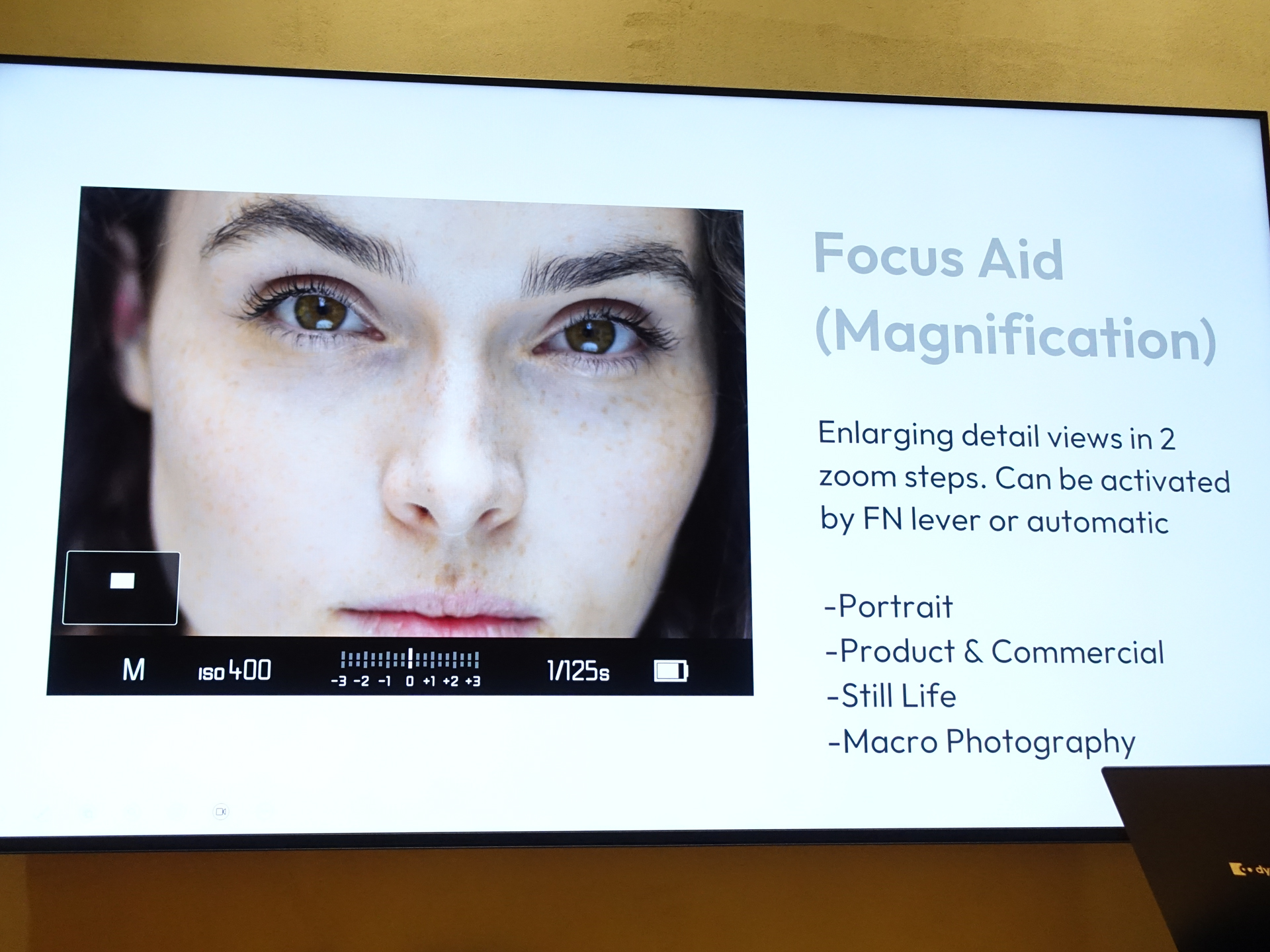 拡大表示機能を搭載