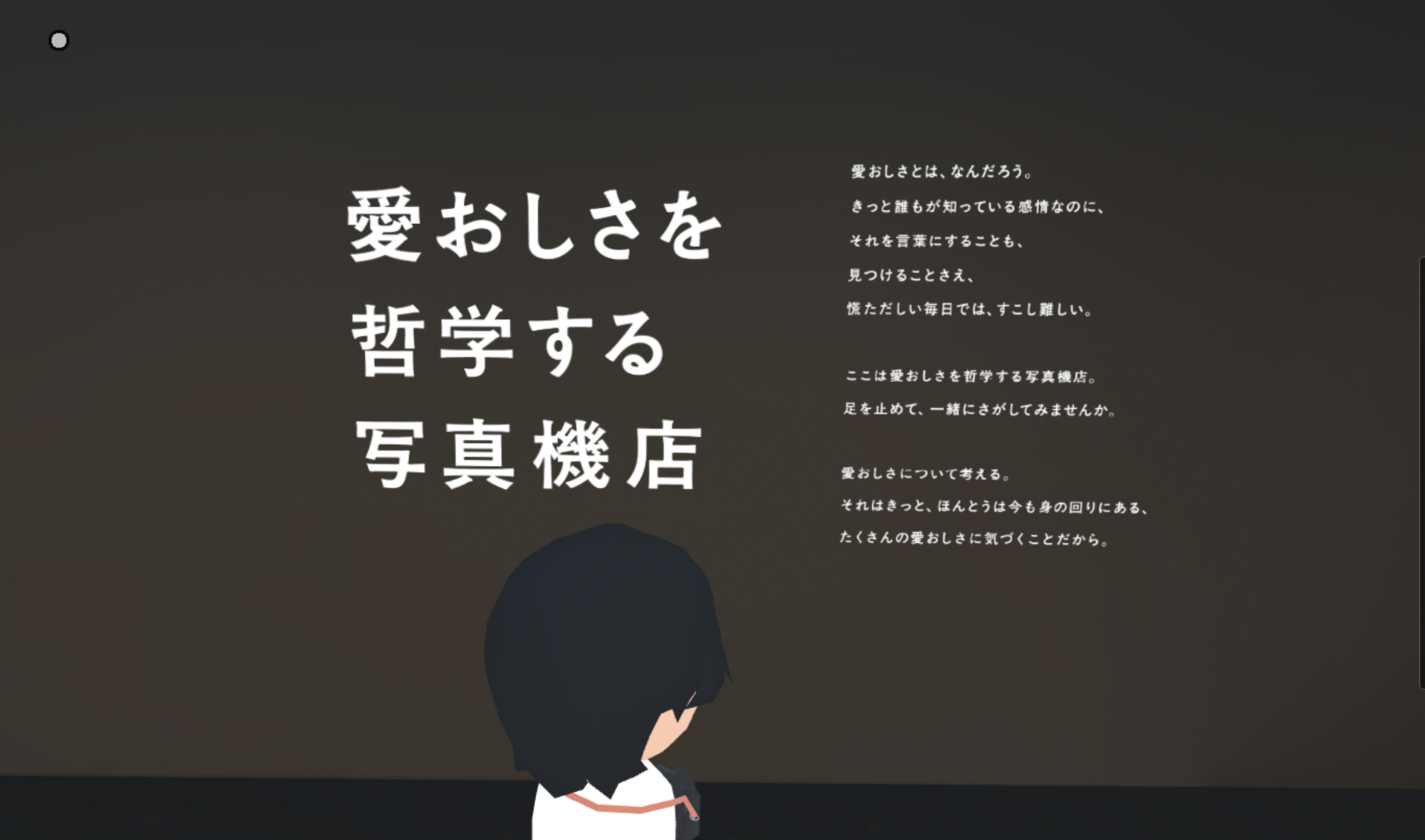 「愛おしさを哲学する写真機店」について。写真を撮る理由、写真に感動する気持ちについて哲学的に解釈している