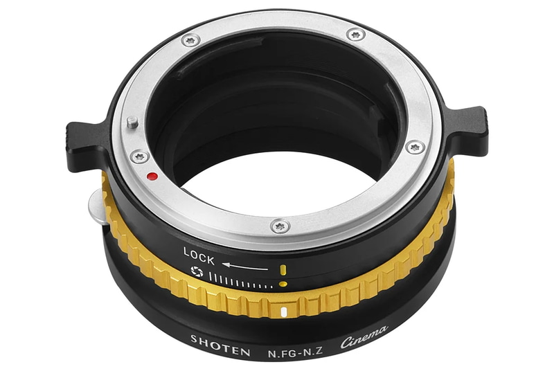 SHOTEN、ニコンF→ニコンZのマウントアダプター／“Nikon×RED”を