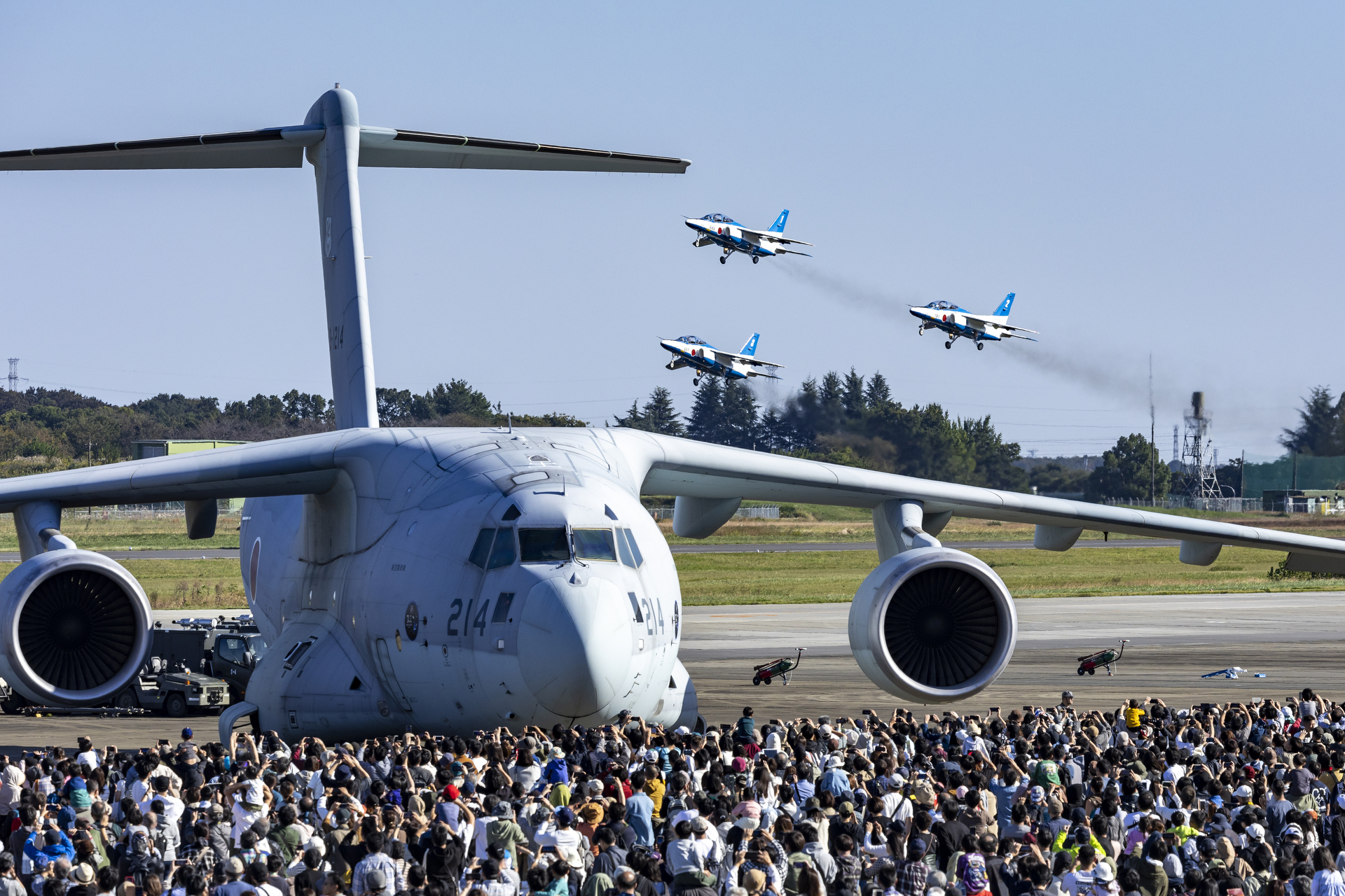 （撮影：令和6年度 入間航空祭）<br>キヤノン EOS R6 Mark II／RF100-500mm F4.5-7.1 L IS USM／238mm／（1/2,500秒、F8）／ISO 640