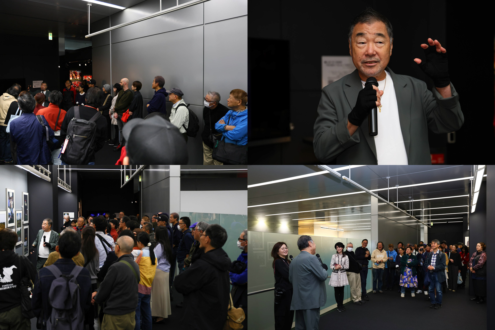 10月25日　ギャラリートークの様子