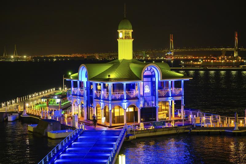 色の移り変わりが美しい「ぷかりさん橋」 ※画像はイメージ