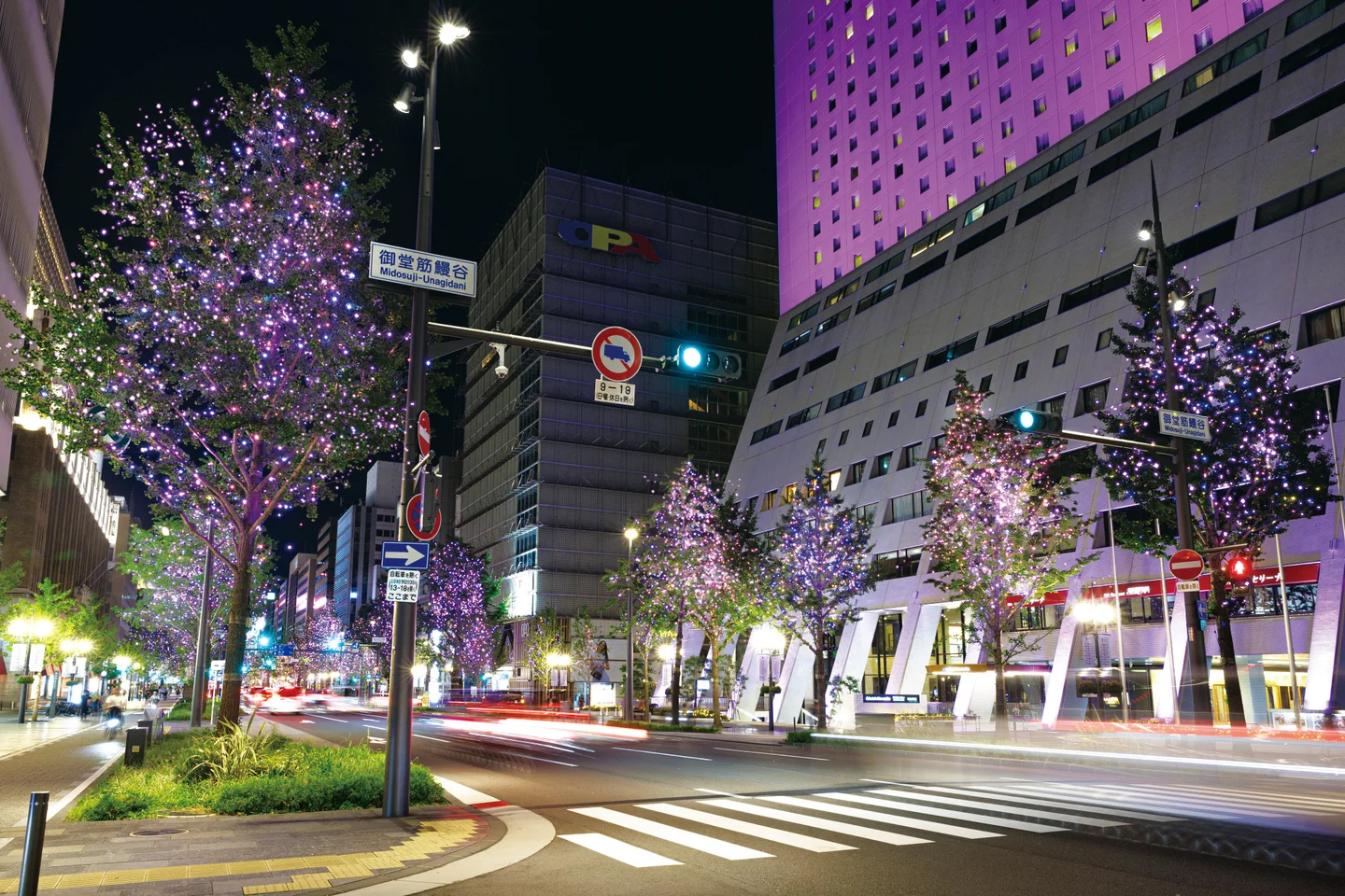 全長約4㎞の光の道（イメージ）