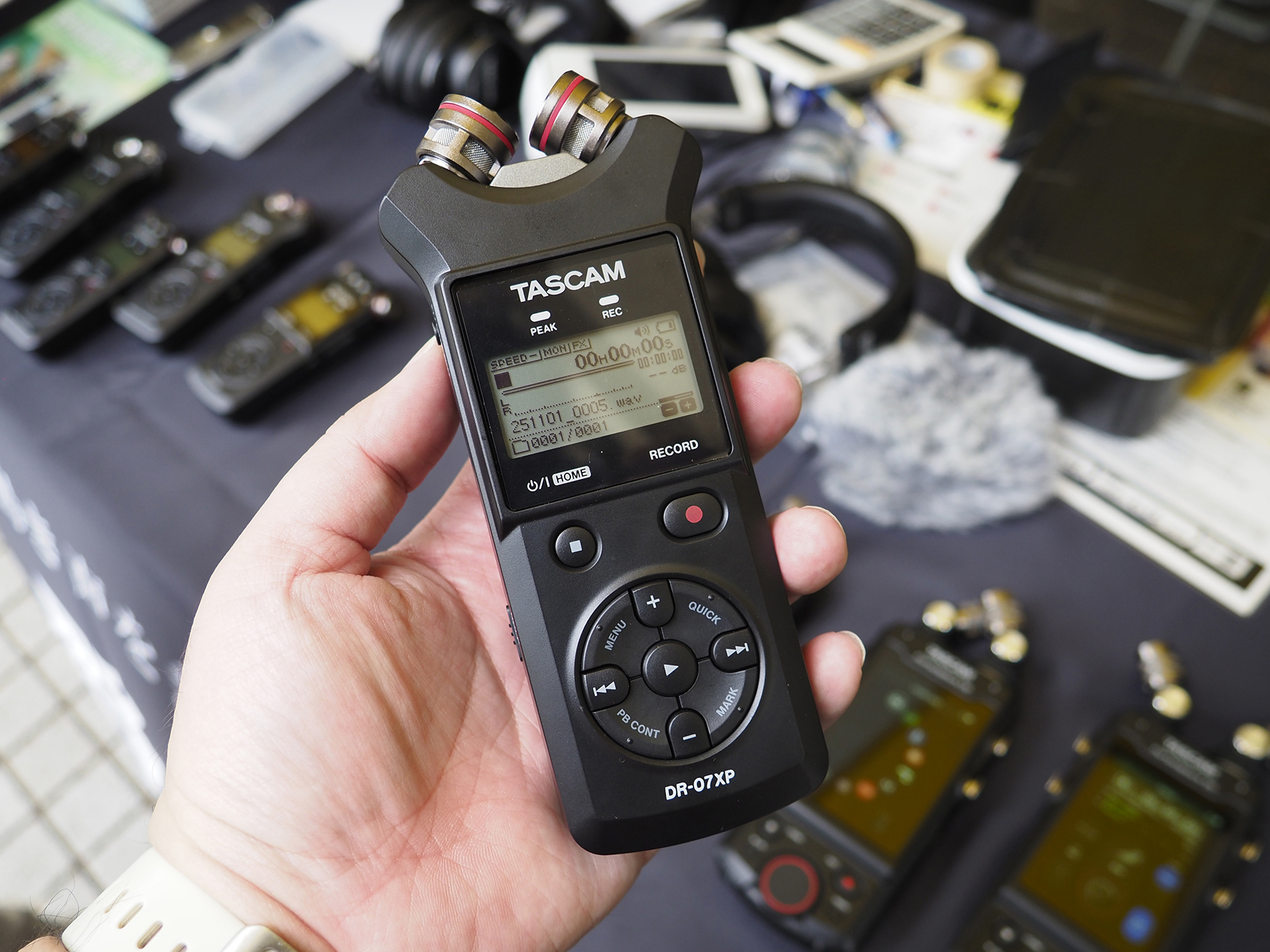 2月15日（土）に発売した32bitフロート対応の「DR-07XP」