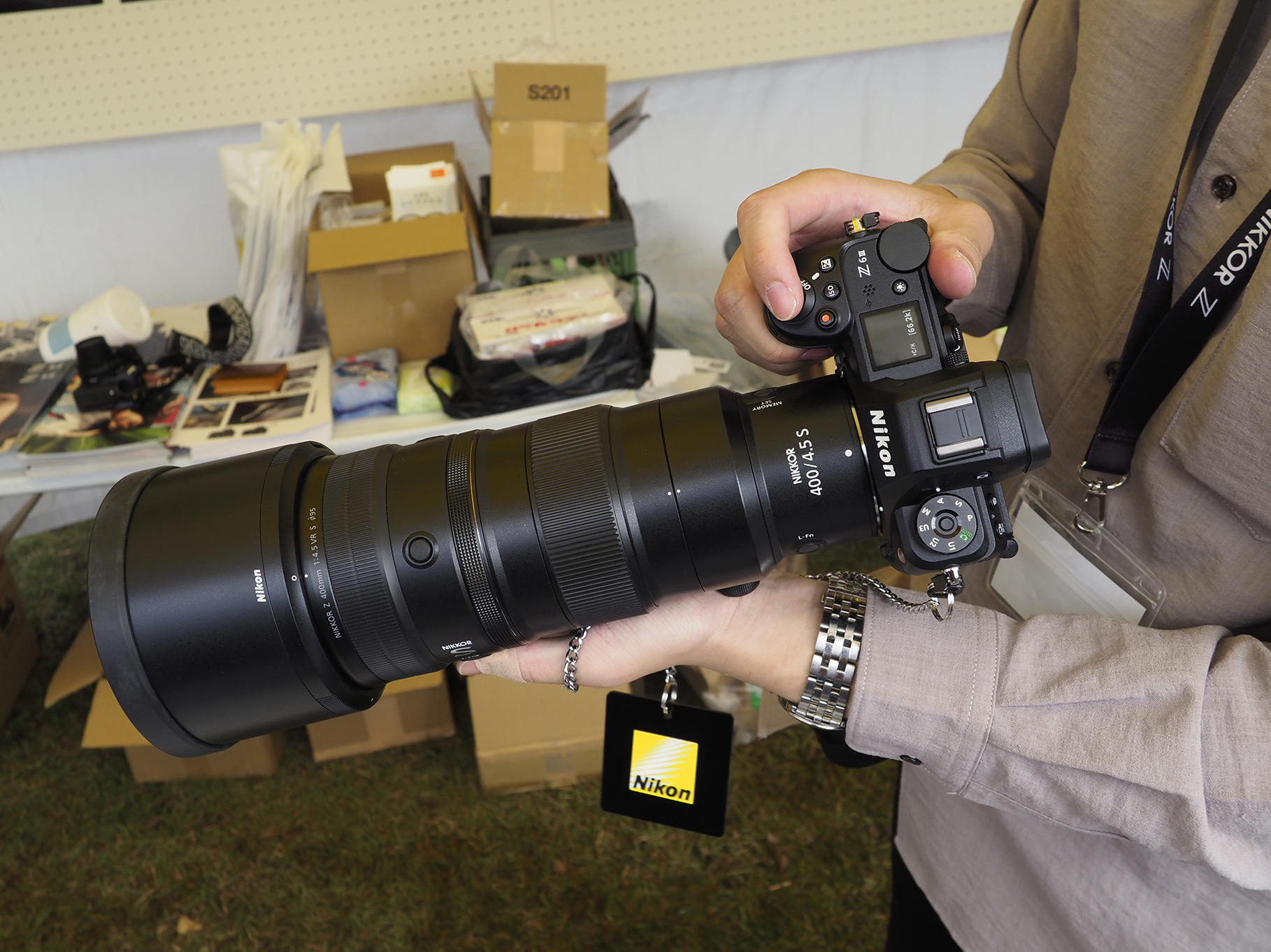 「NIKKOR Z 400mm f/4.5 VR S」も野鳥撮影向けとのこと