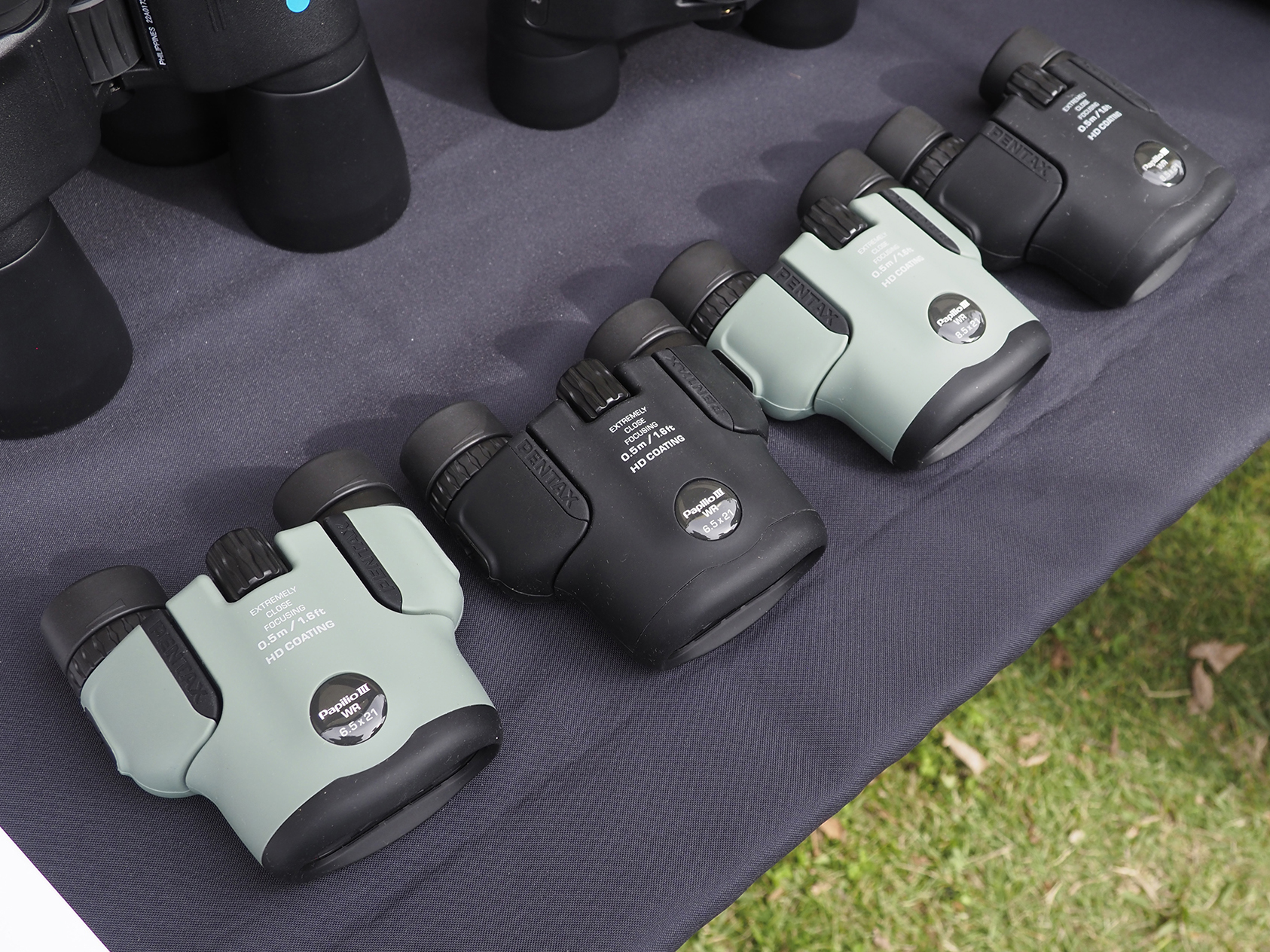 間もなく発売の「PENTAX Papilio III 6.5×21 WR」「PENTAX Papilio III 8.5×21 WR」