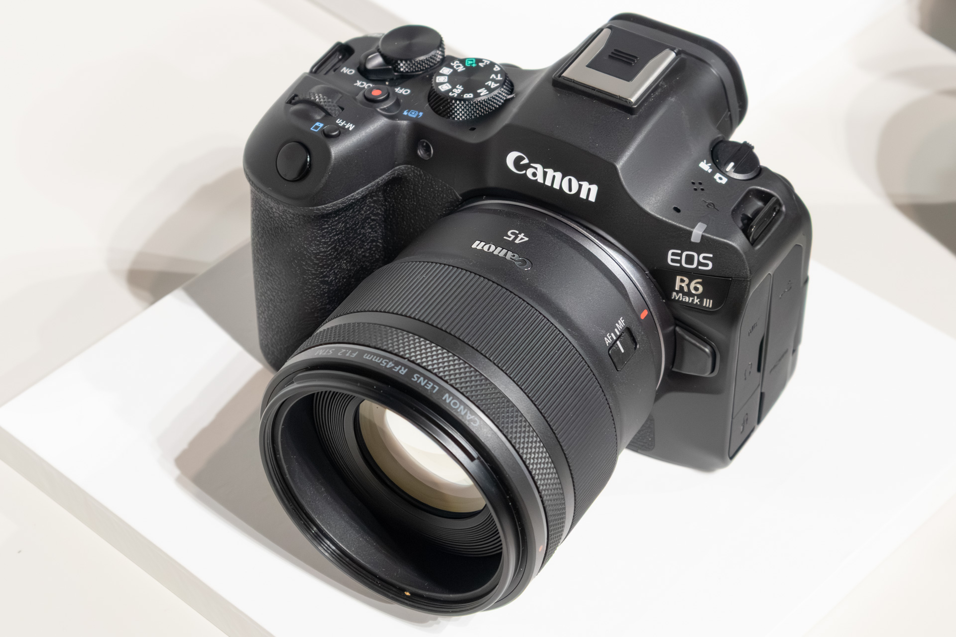 EOS R6 Mark IIIへの装着例