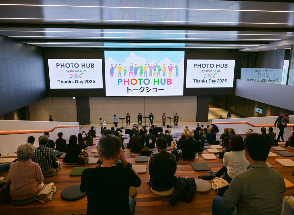 ニッコールクラブ向けのイベント「PHOTO HUB Thanks Day」の様子