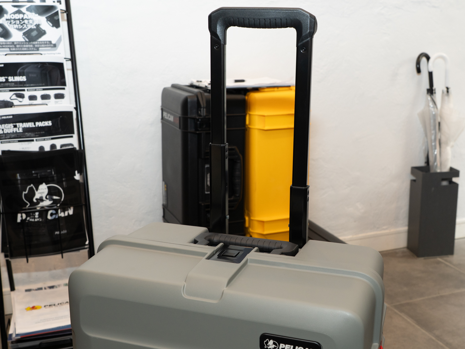 多段調節可能な伸縮ハンドル