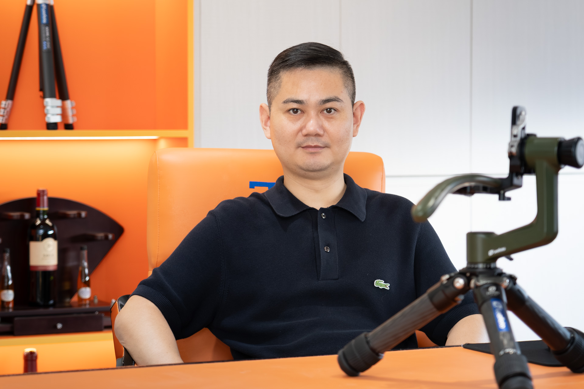 Leofoto社長のTony Deng氏