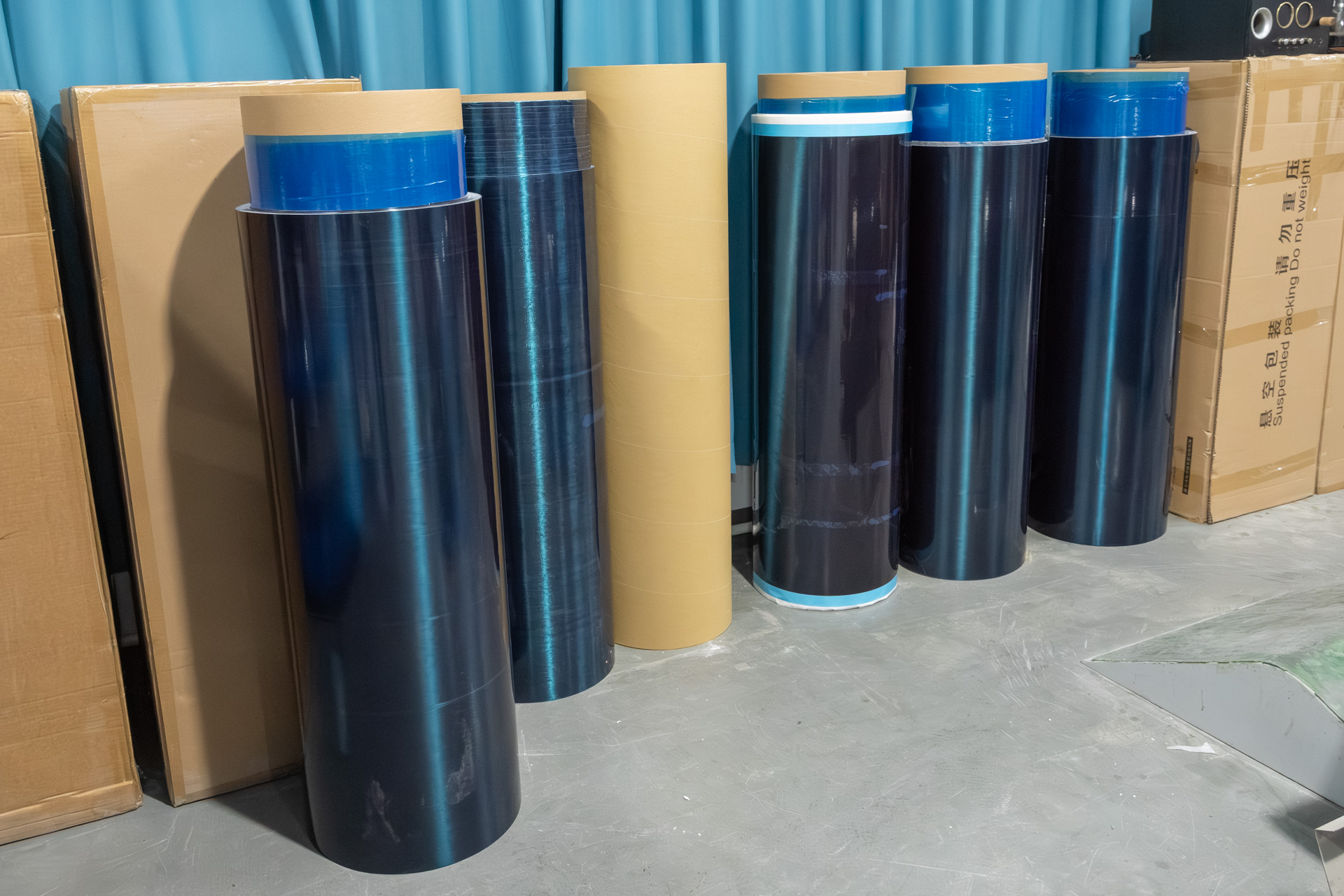 プリプレグのシートはロールになっている