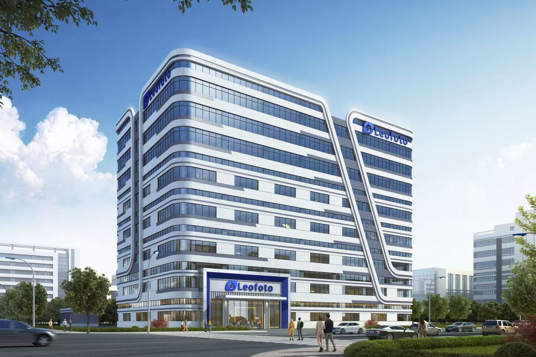 2026年完成予定となっている新社屋のイメージ