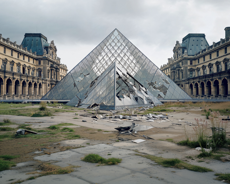 <i>c803d74b-86ff-49a9-b633 3d83e9633402, Les Ruines de Paris</i>, 2024 ©Yves Marchand & Romain Meffre