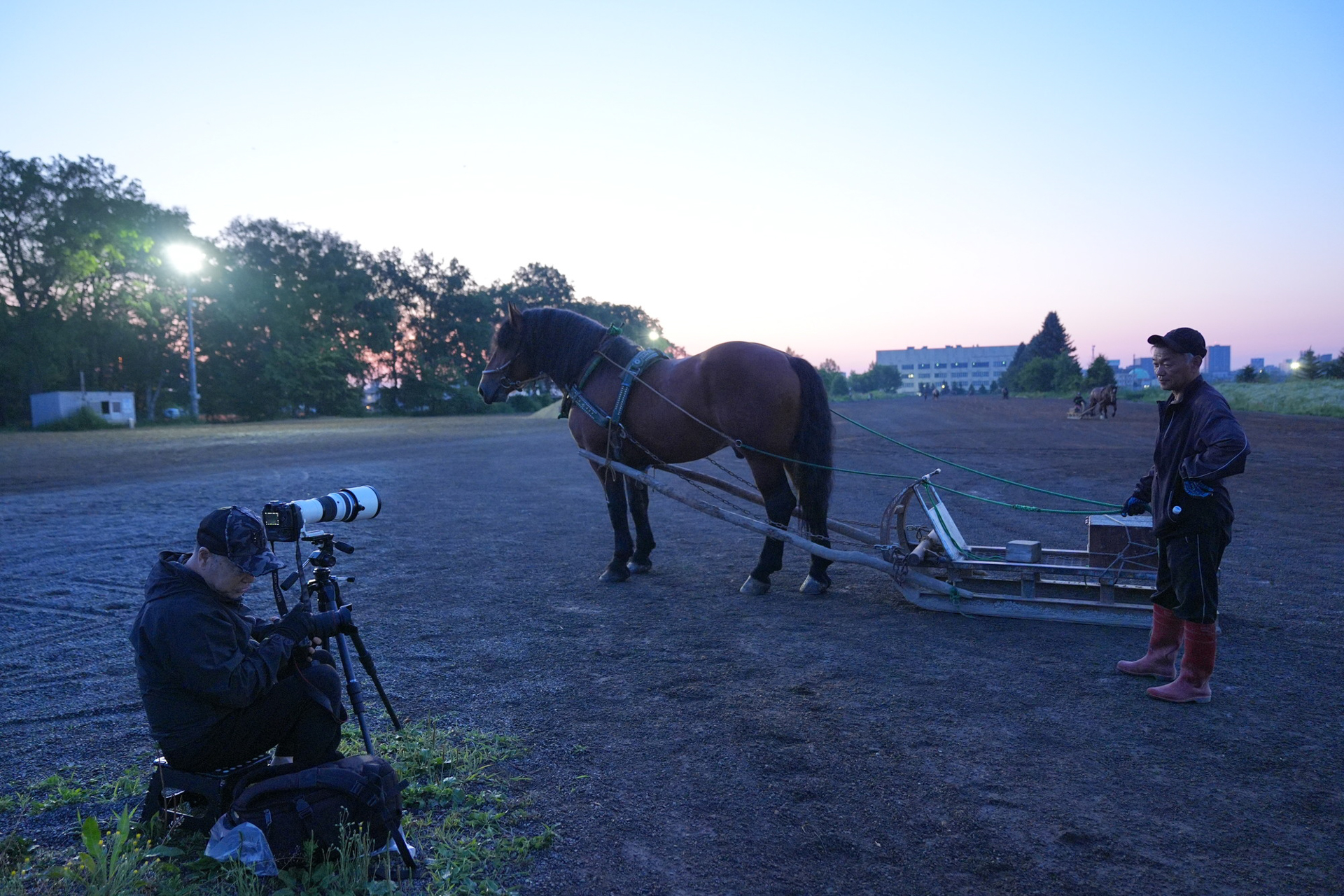 朝調教、声をかけてくれた大河原調教師と