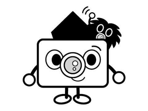 開館20周年記念で誕生したキャラクター、アザミック（Azamic）とアザミノックス（Azaminox）。キャラクターデザインは野村浩氏