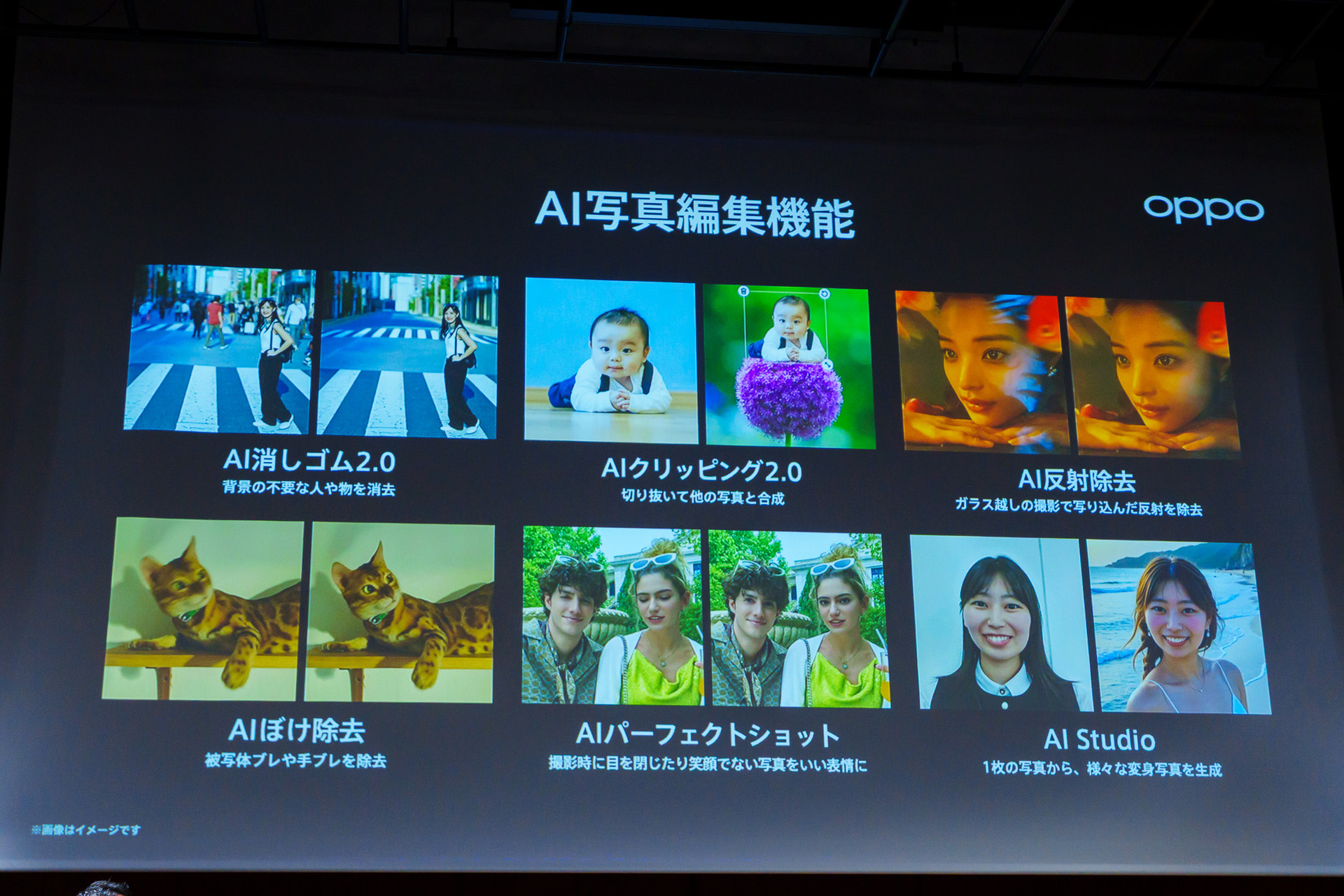 そのほか様々なAI機能も搭載