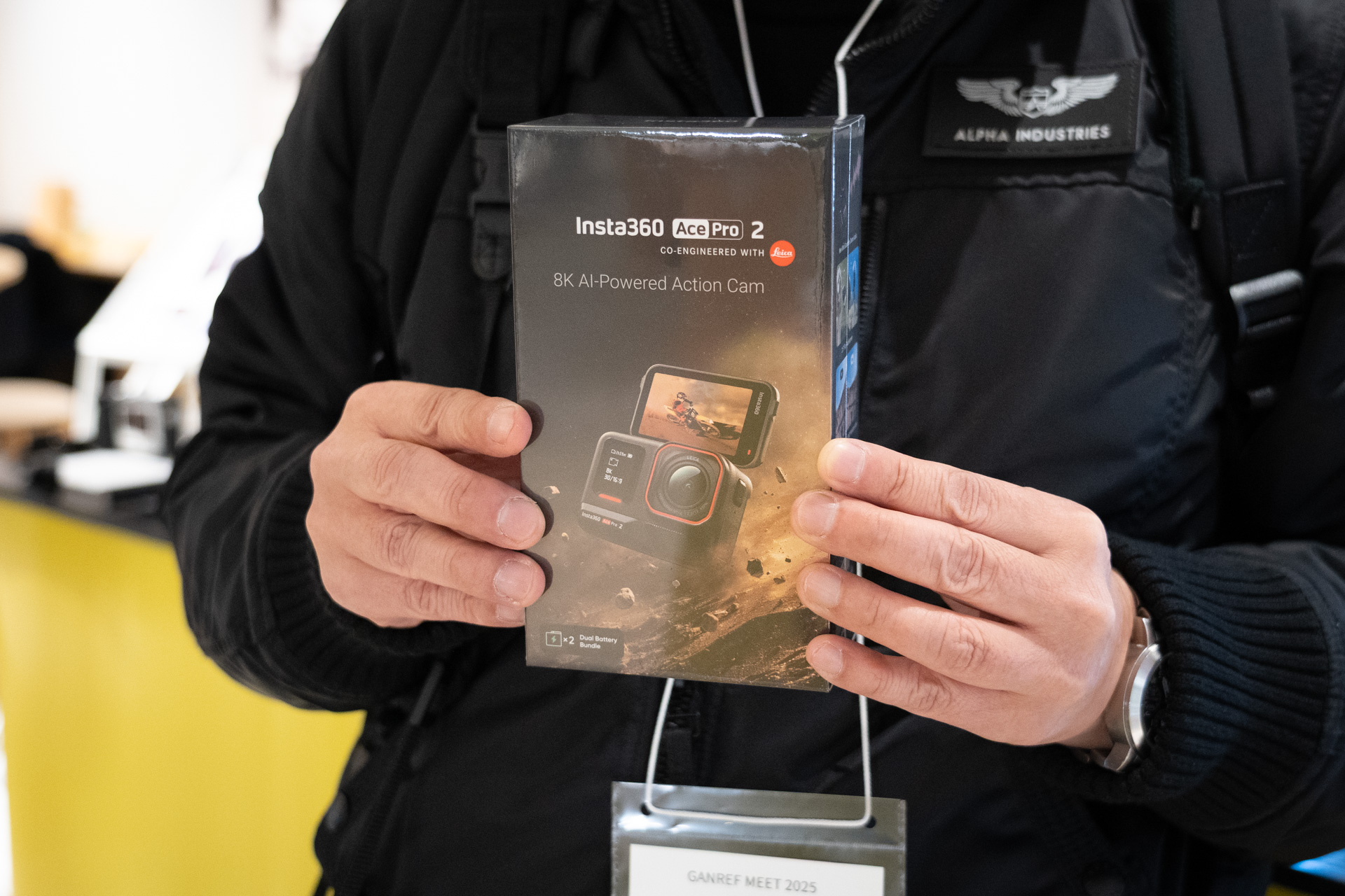 Ace Pro 2が当たって喜ぶ参加者