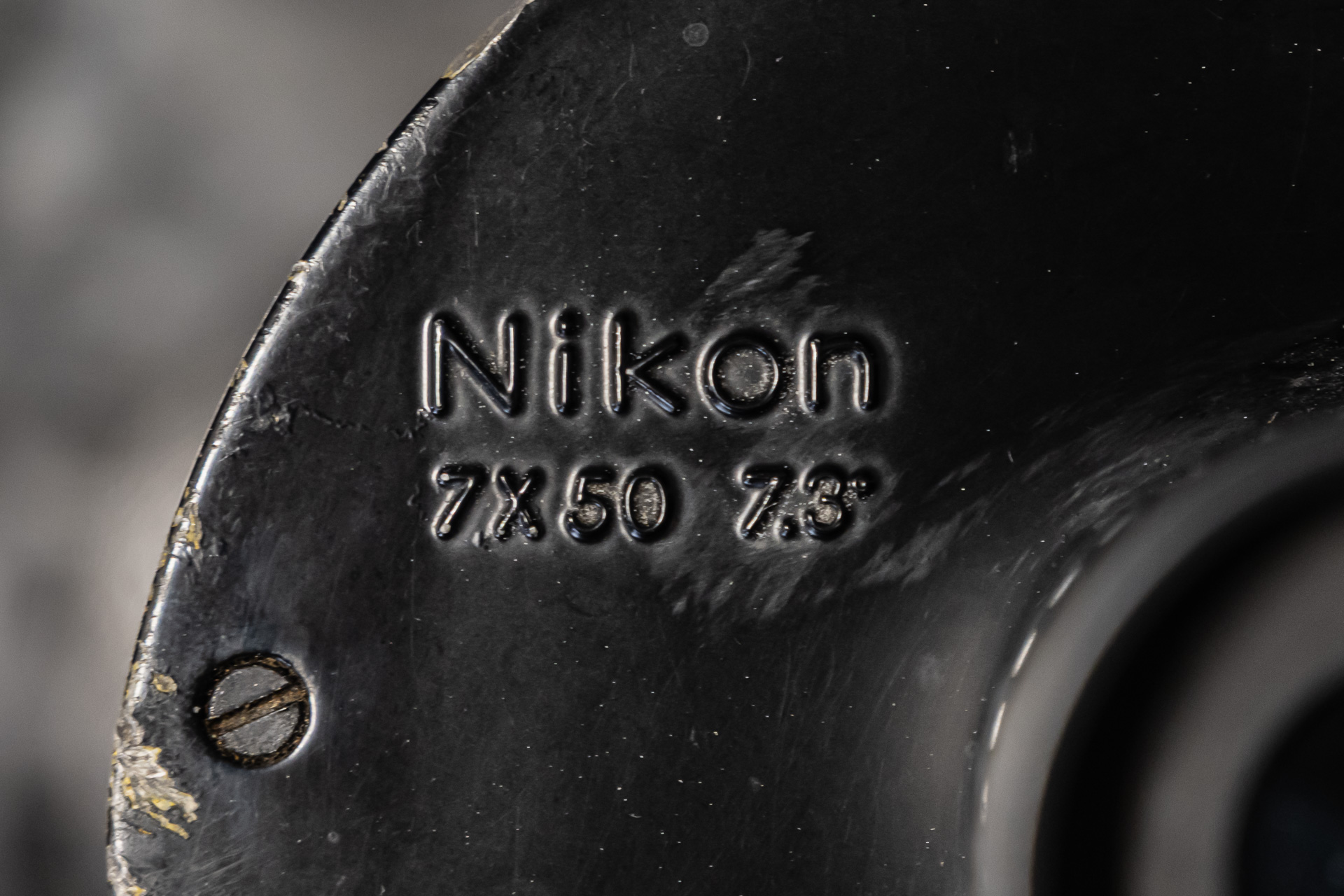 40年使い込んだNikon 7x50 SP。当初天文用として発売された。