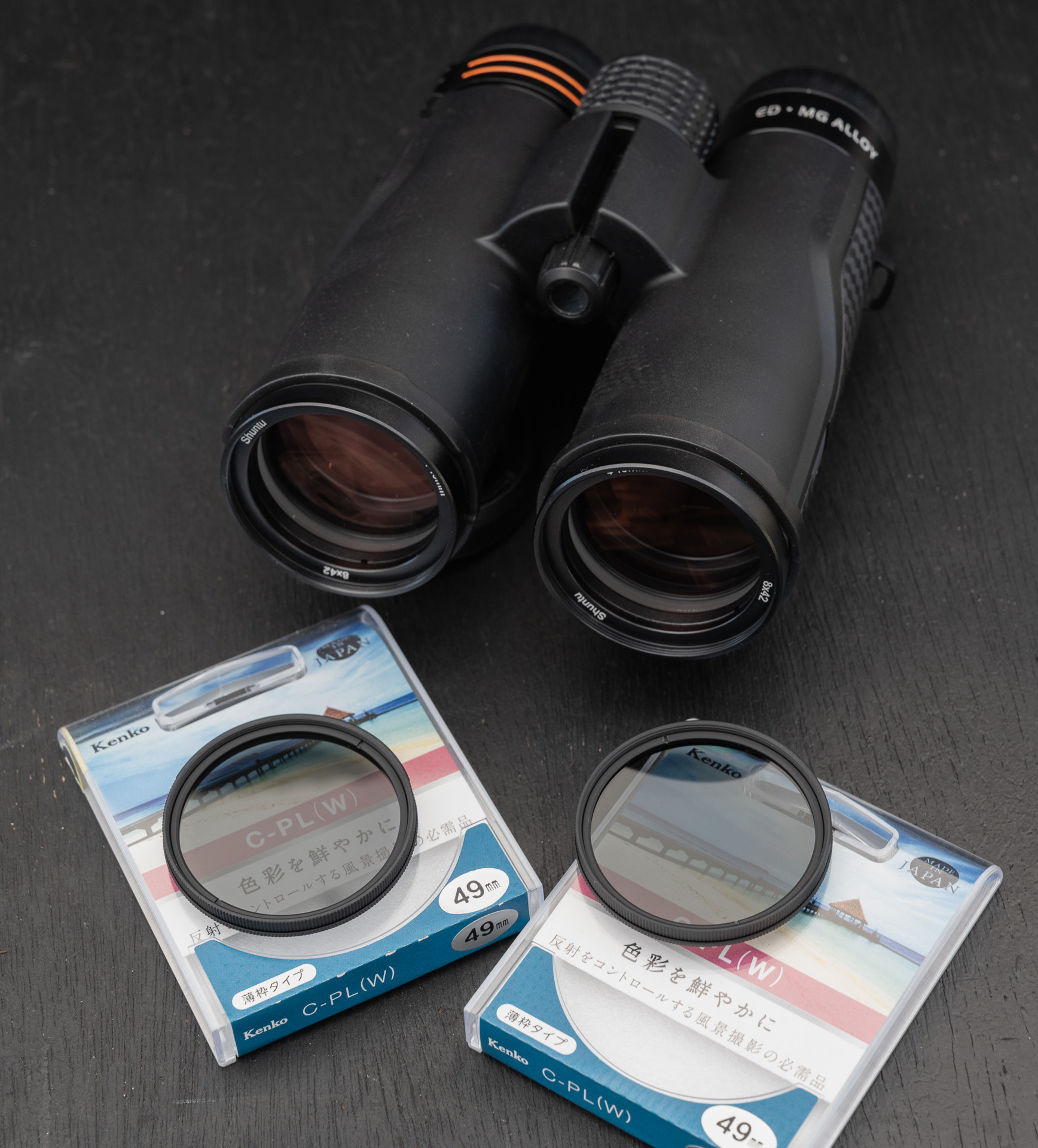 写真用のさまざまなフィルターが利用できる