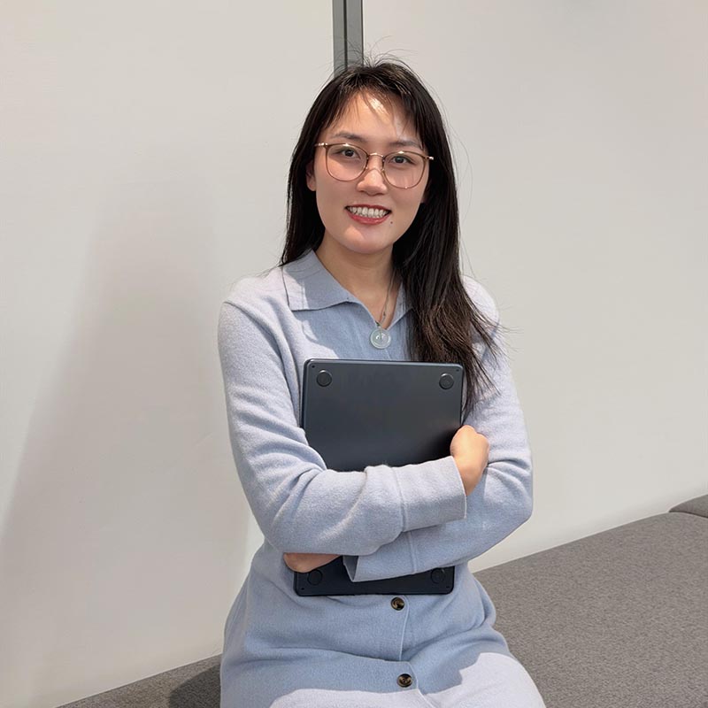 CSRプロジェクトを説明してくれた羅彩月氏