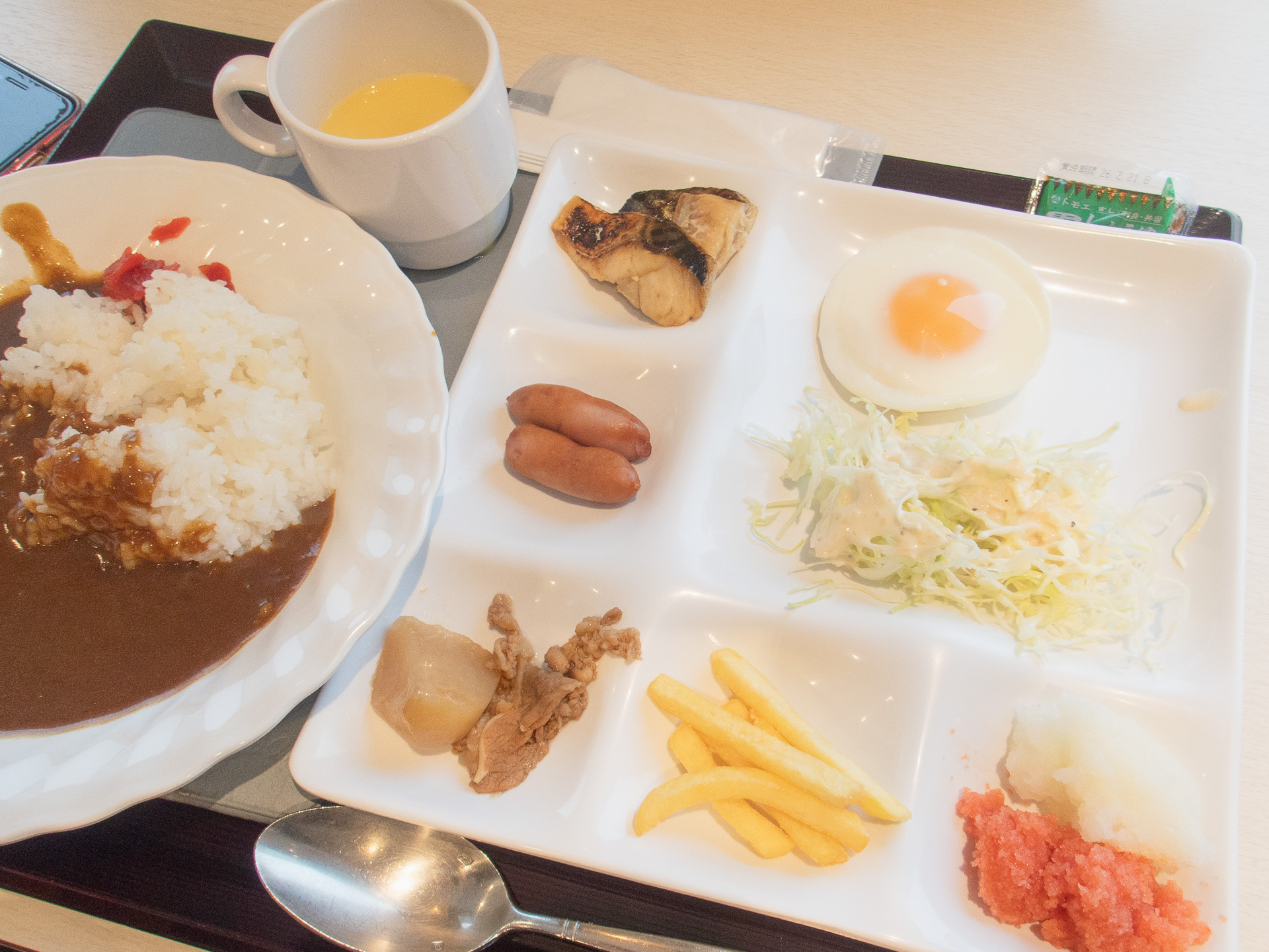 朝も貧乏性を発揮してしまいますなあ