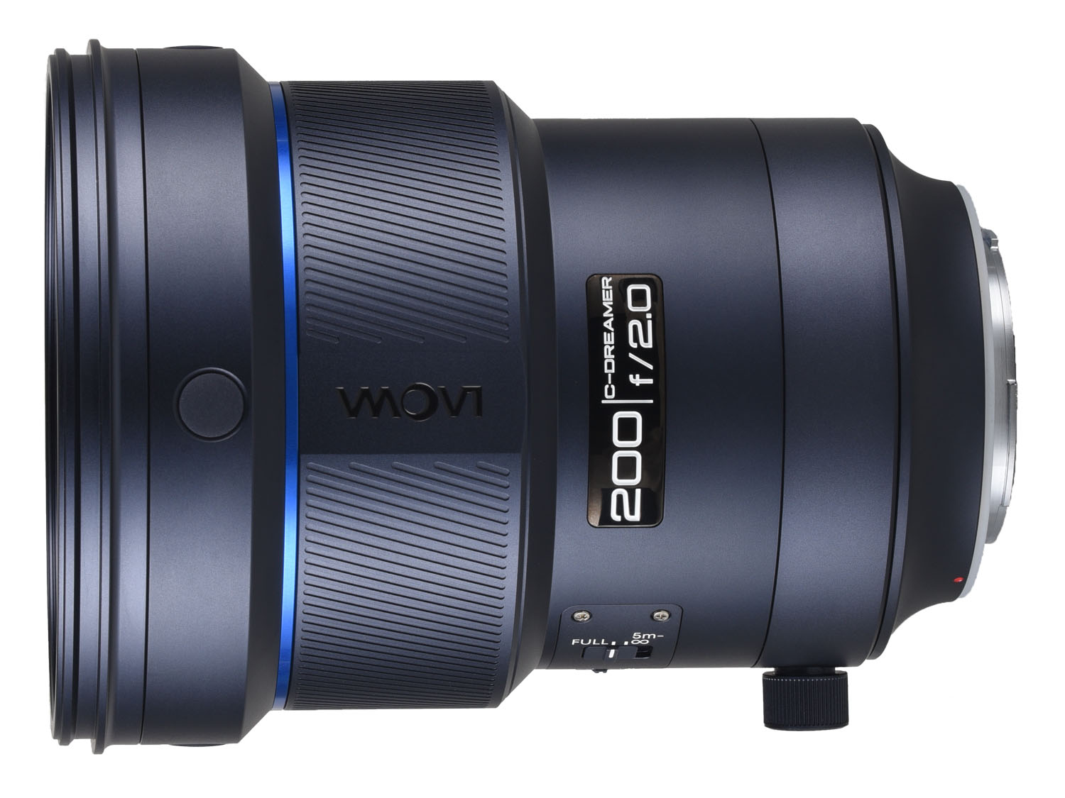 AF距離を制限して合焦速度を上げるフォーカスリミッターを装備