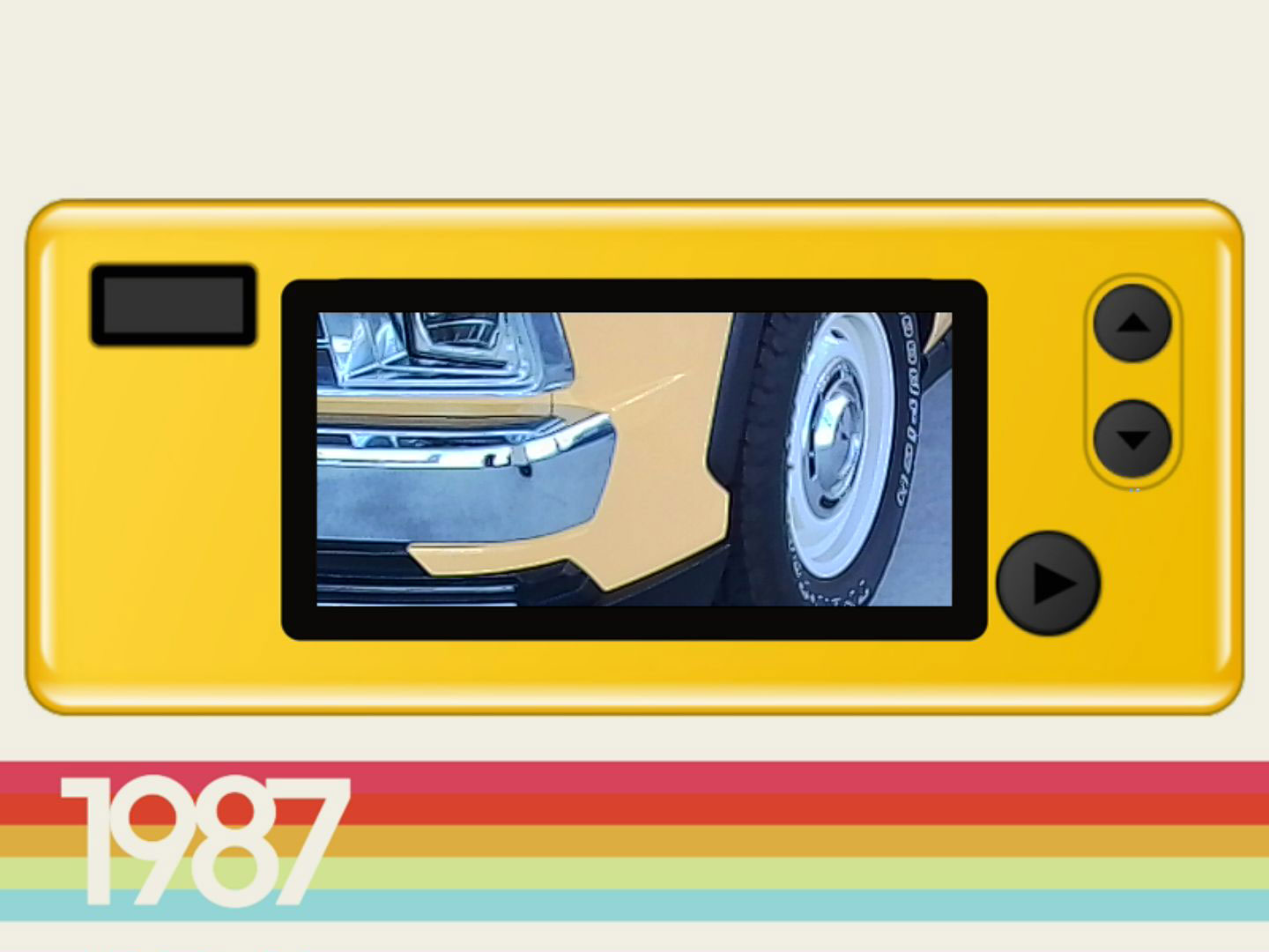 カメラ背面モニターフレーム