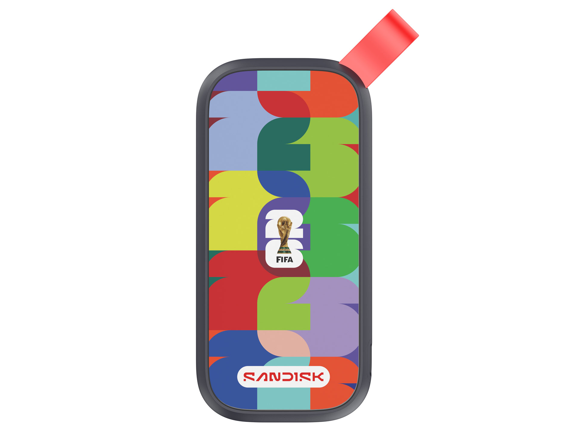 SanDisk Portable SSD：FIFA World Cup 2026エディション