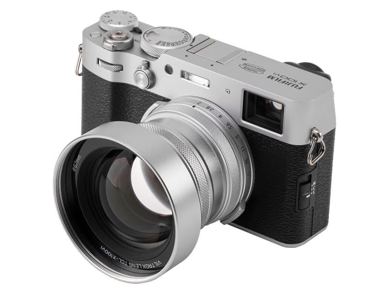 富士フイルム「X100シリーズ」専用のコンバージョンレンズ - デジカメ