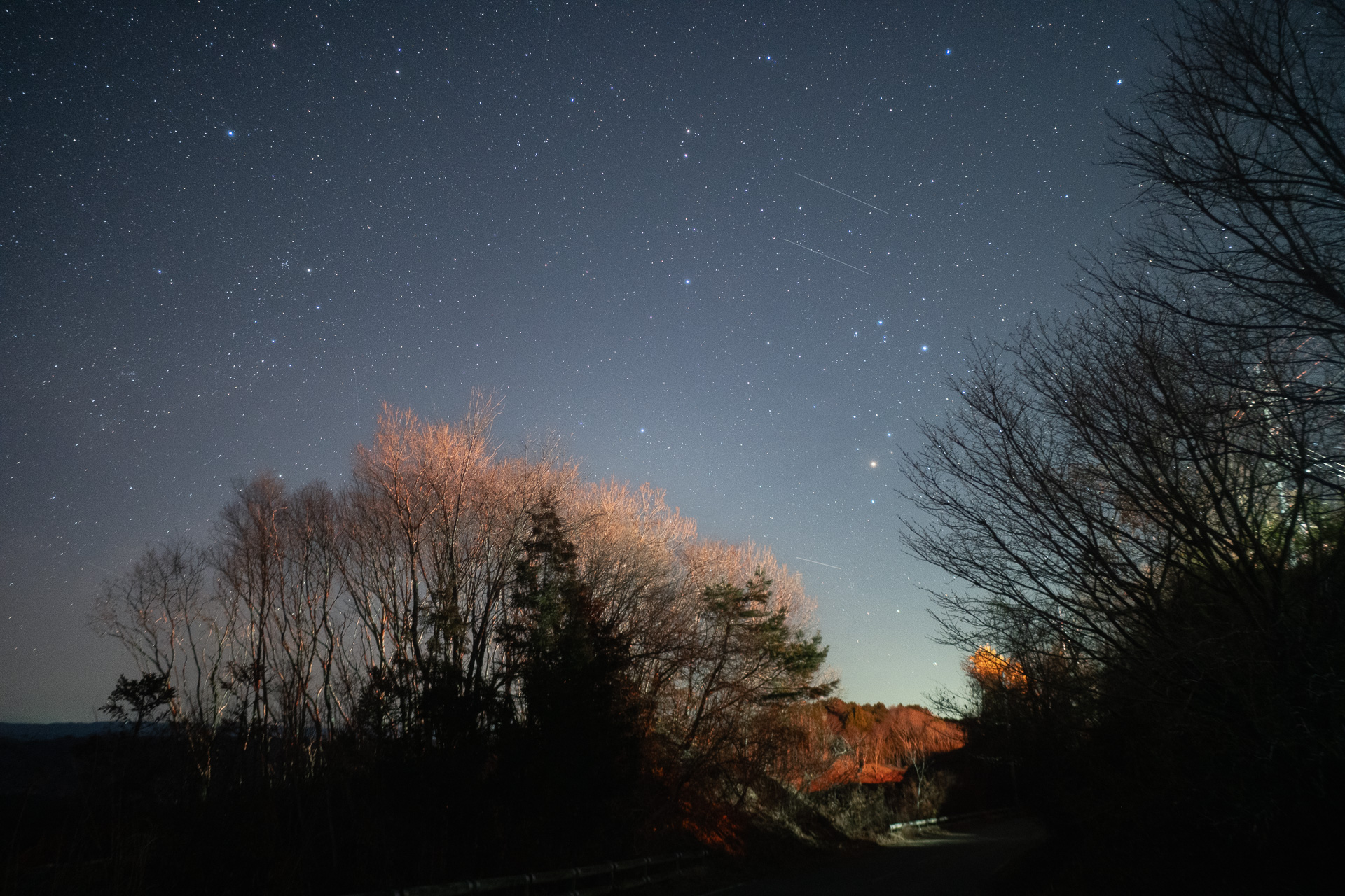 ニコン Z8／SAMYANG AF 24mm F1.8／24mm／マニュアル露出（15秒、F1.8）／ISO 4000