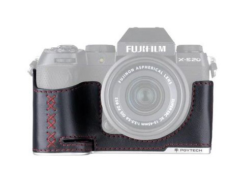 X-M5」「X100VI」などに対応したPGYTECHのレザーカメラケース